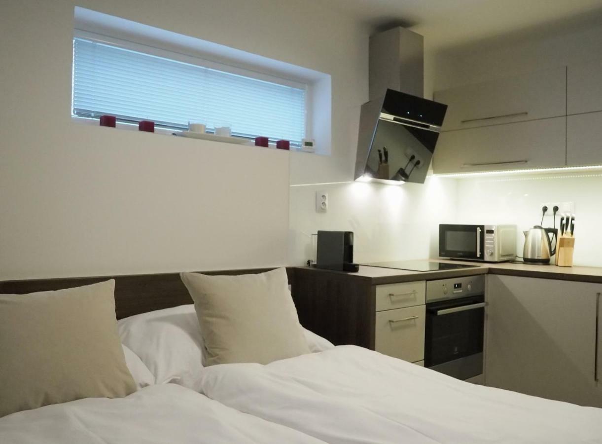 Ap10 - Apartments 4U Brezinova "Overnight Simply" Градец-Кралове Экстерьер фото